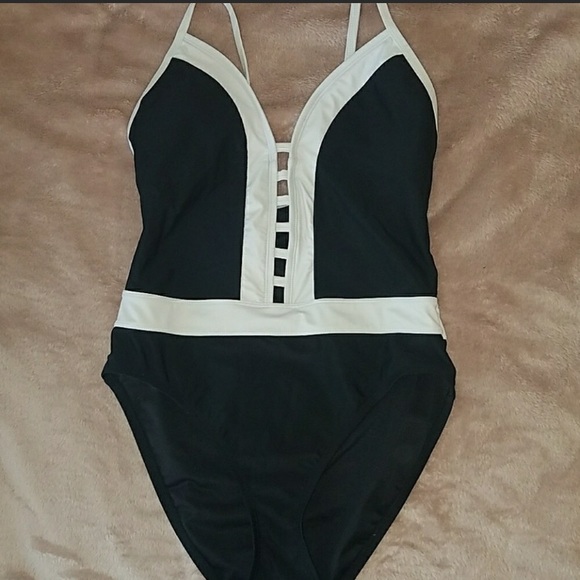 bleu Other - Black & White Swimsuit